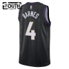 Barn Toronto Raptors Tröja Scottie Barnes Nike 2024-25 City Edition Svart Swingman